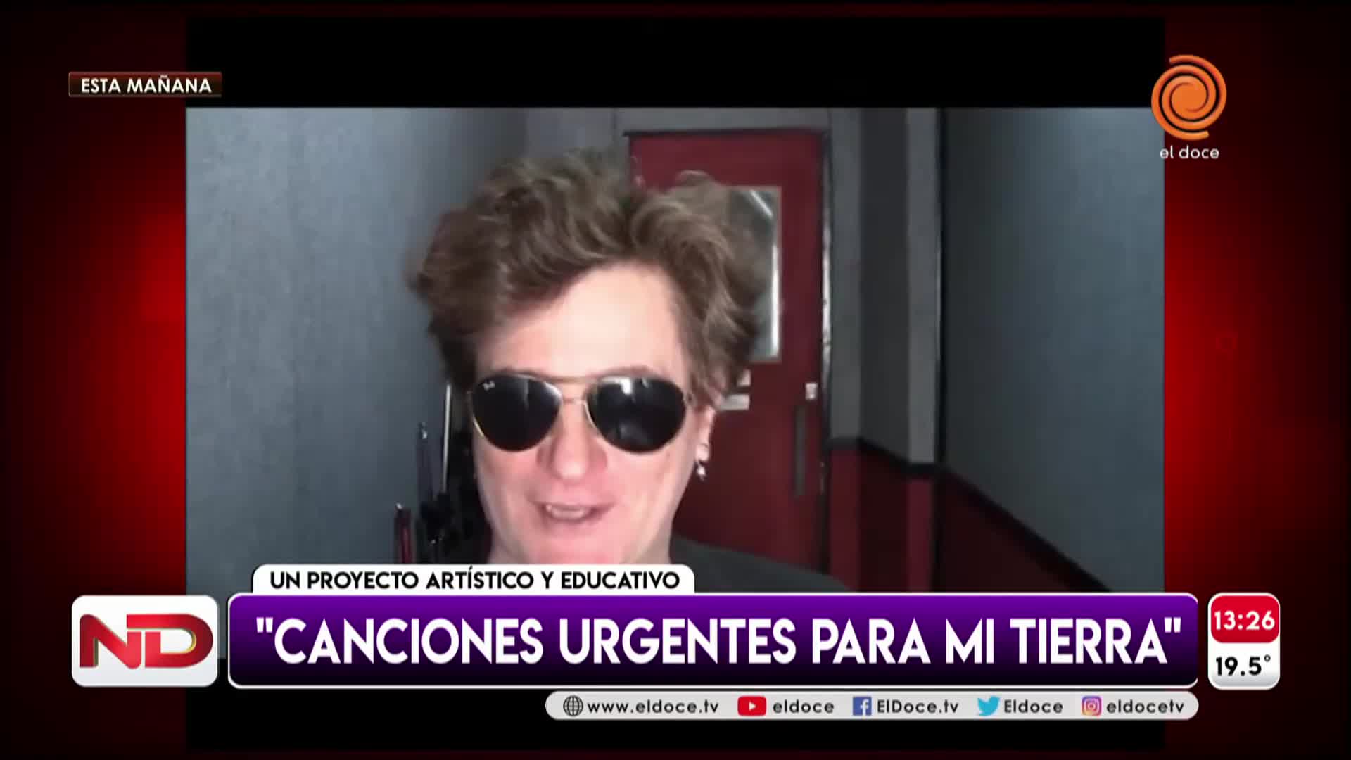 "Canciones urgentes para mi tierra", un proyecto artístico y educativo