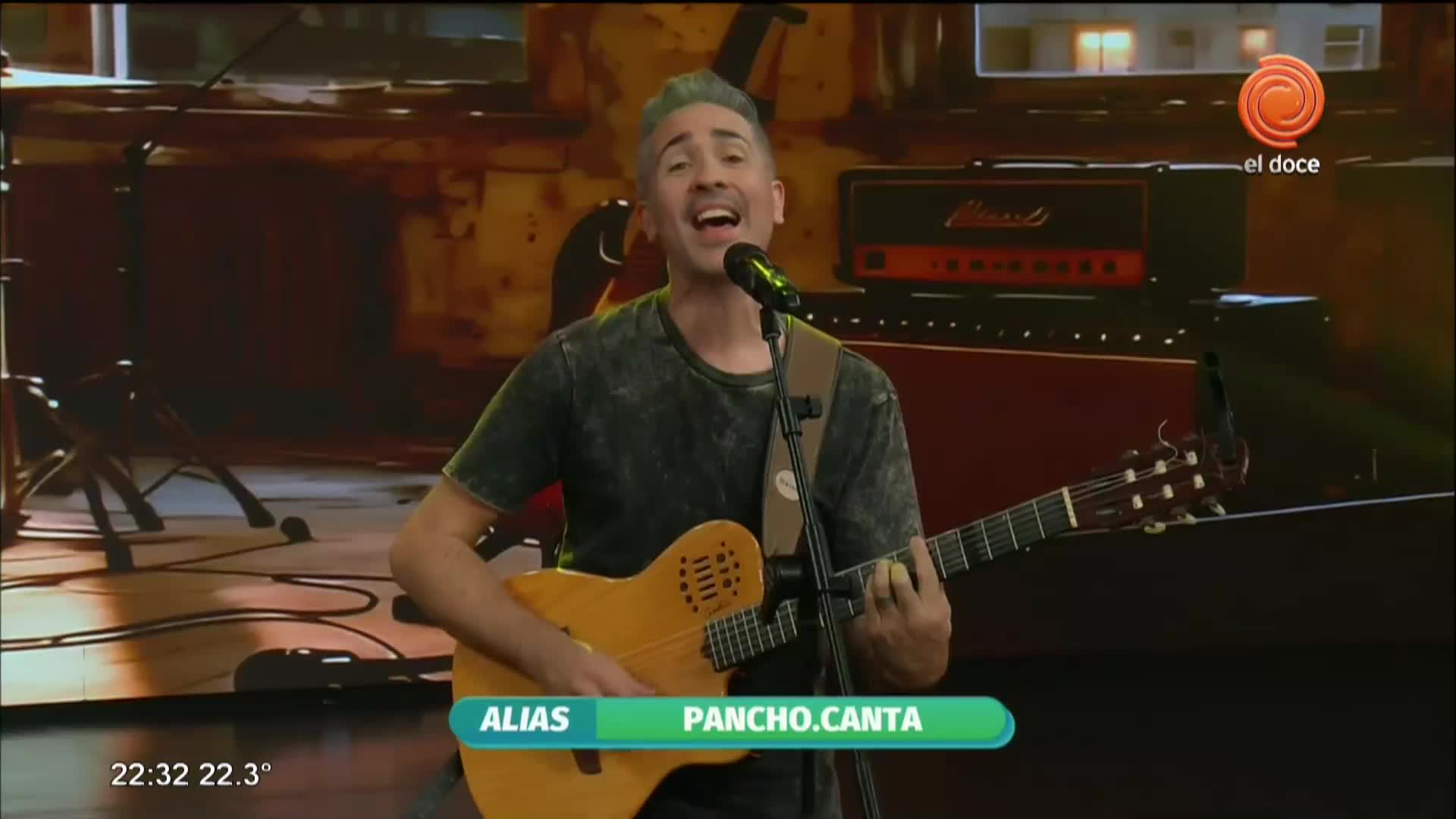 Pancho Chévez hizo "Pensar en nada" en Buenas noches familia