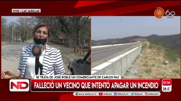Muerte en Las Jarillas: "Lo encontramos tirado"