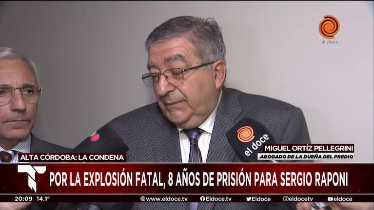 "Fallo histórico": las repercusiones de la condena a Sergio Raponi