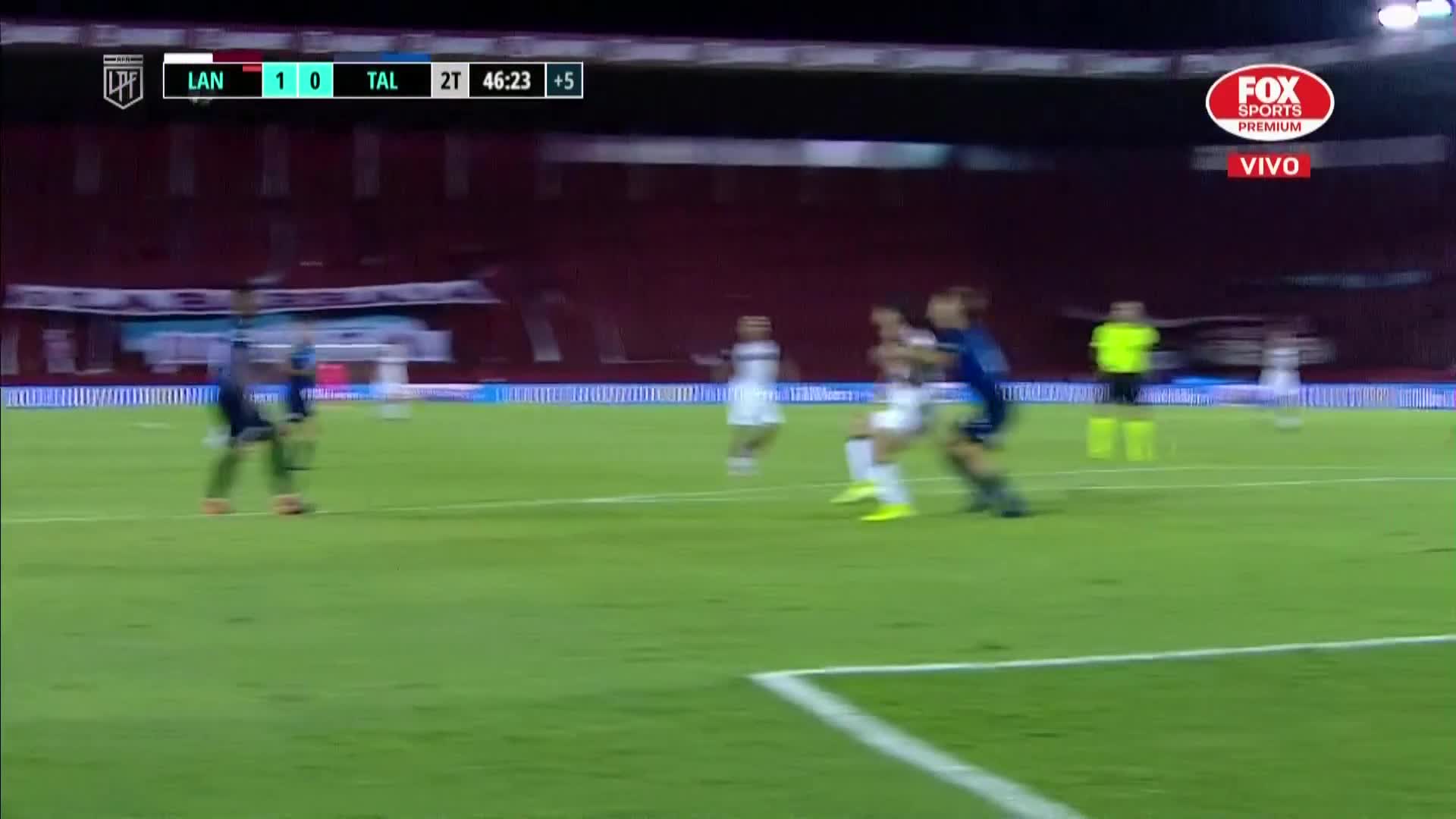 El gol de Orsini para Lanús ante Talleres