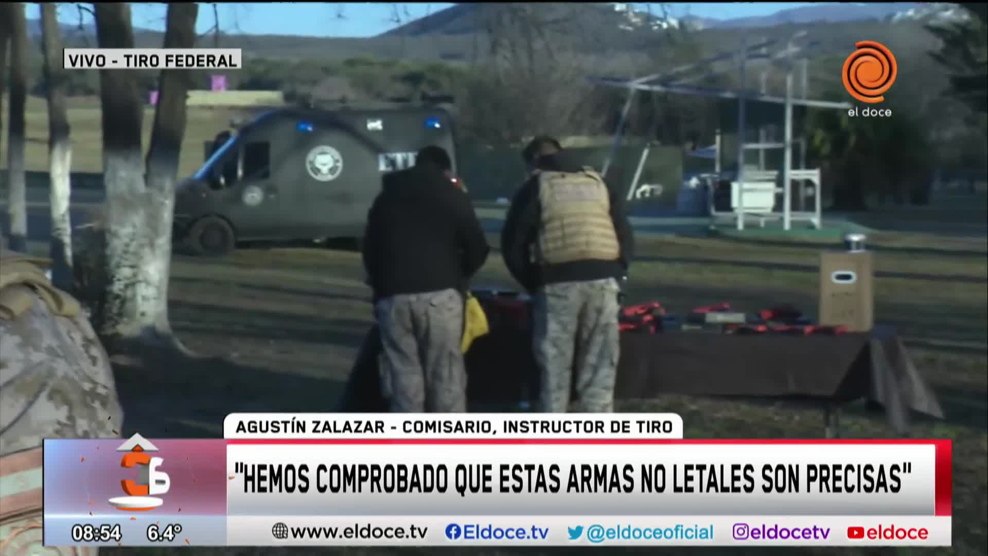 Policías se capacitan en el uso de armas no letales