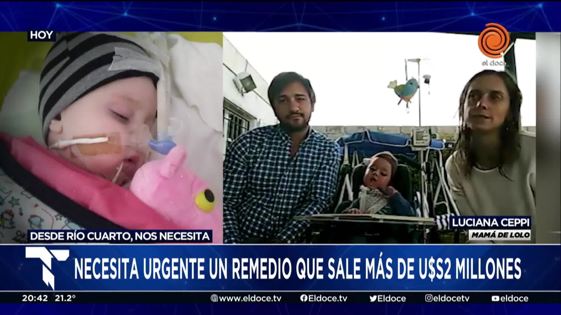 Lolo se queda sin tiempo y piden ayuda para comprar un costoso remedio