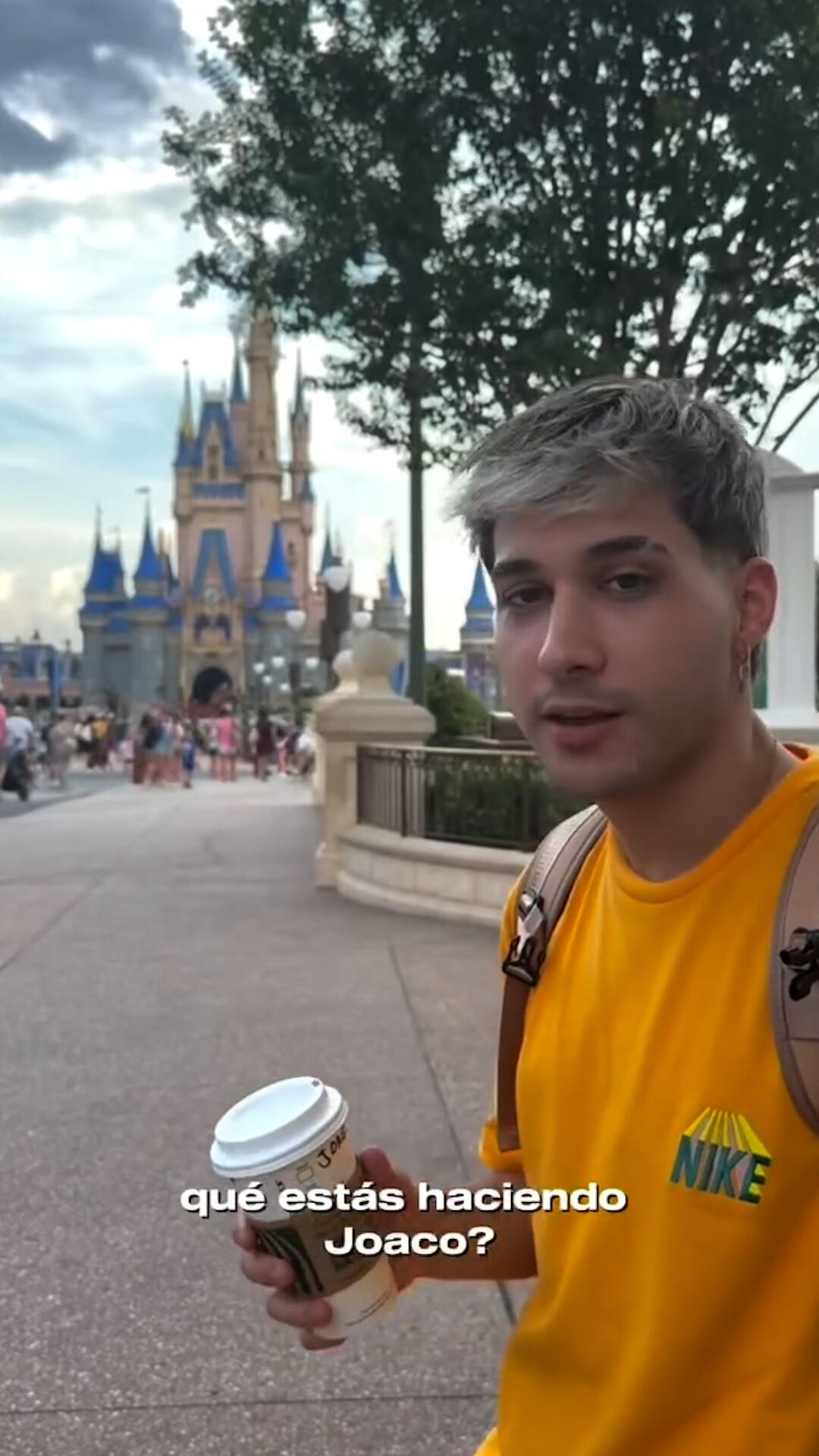 Joaco Martin de DesaKTa2 compartió su viaje soñado a Disney