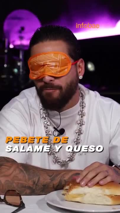 La reacción de Maluma al probar fernet