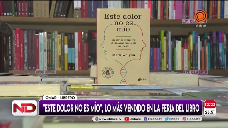 Cuál fue el libro que lideró la lista de los más vendidos en la Feria de Córdoba