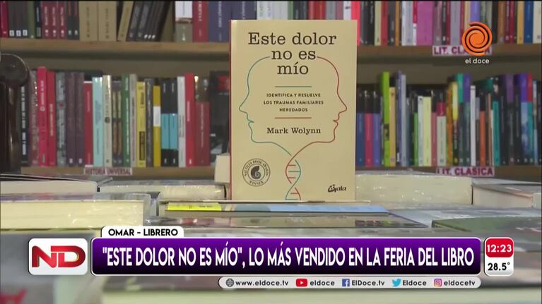 Cuál fue el libro que lideró la lista de los más vendidos en la Feria de Córdoba