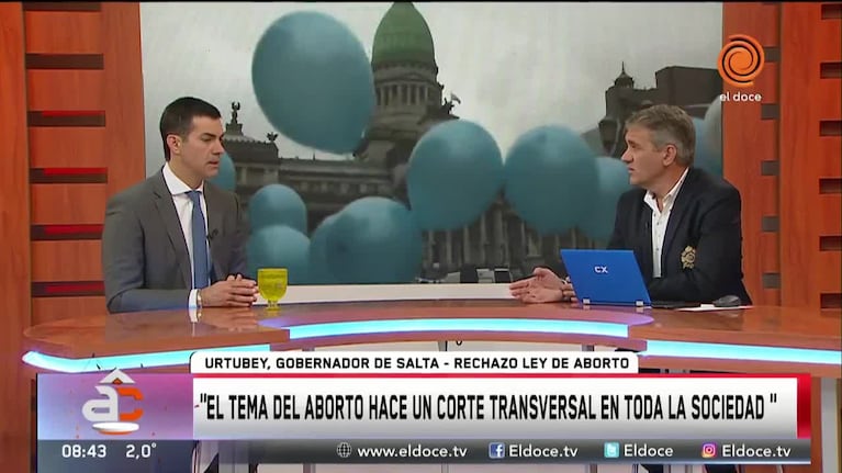 Juan Manuel Urtubey: "La Argentina necesita una renovación de la política"