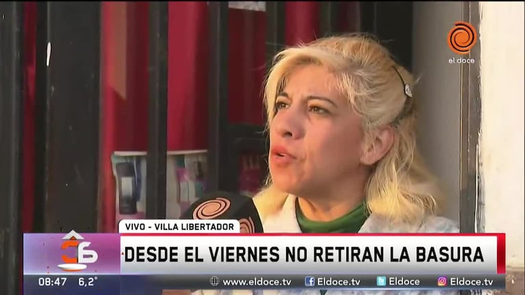 Zona sur, sin recolección de basura