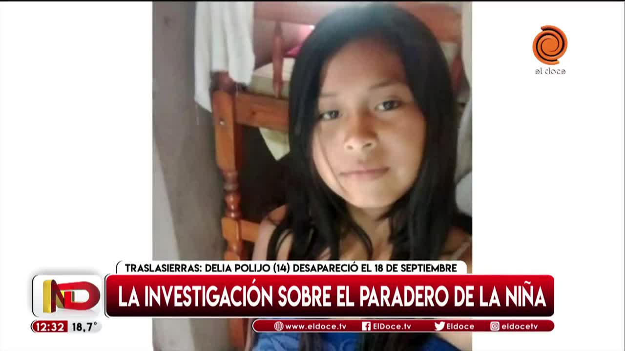 Delia sigue desaparecida: la palabra del abogado de la familia