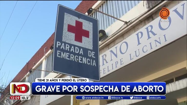 Le sacaron el útero y sospechan de un aborto clandestino