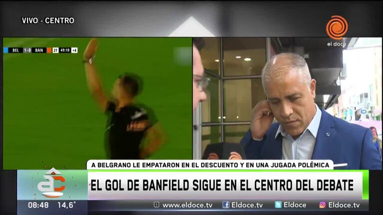 Sigue la polémica por el gol de Banfield