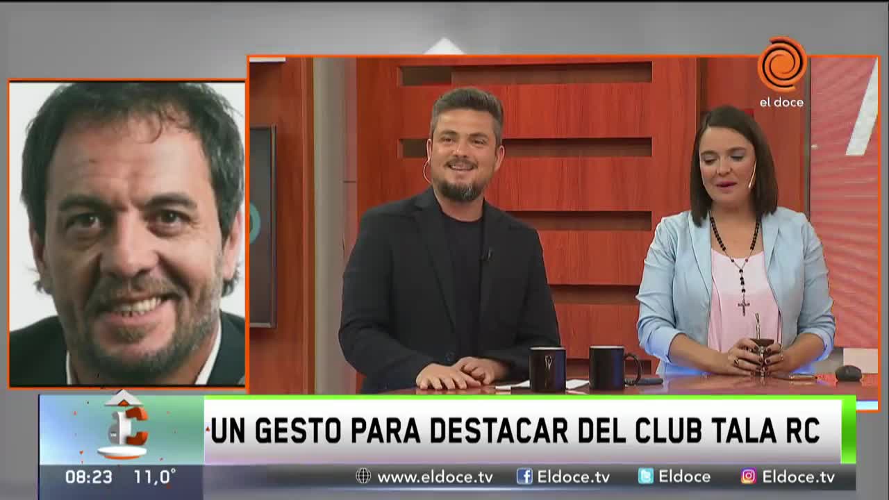 El gran gesto del club Tala 