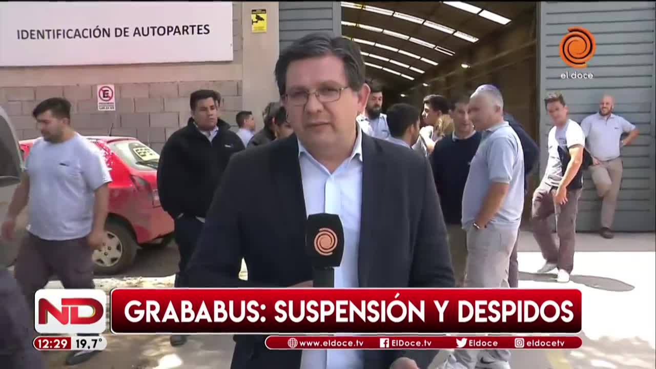 Grababus despidió a sus trabajadores