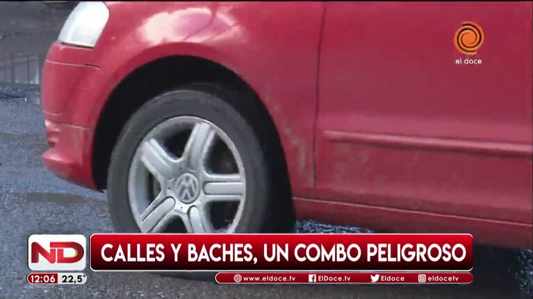 Florecieron los baches, después de la lluvia