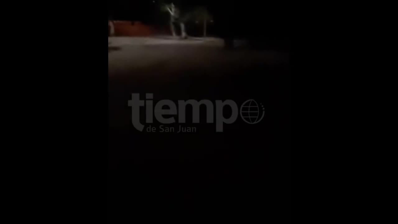 El video que asusta a un pueblo de San Juan