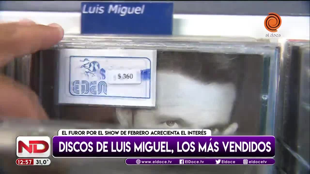 Los discos de Luis Miguel, los más vendidos 