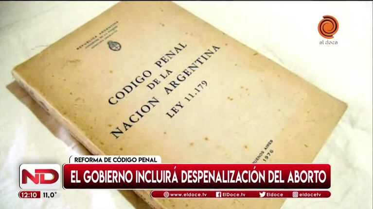 El Gobierno incluirá la despenalización del aborto en la reforma del Código Penal