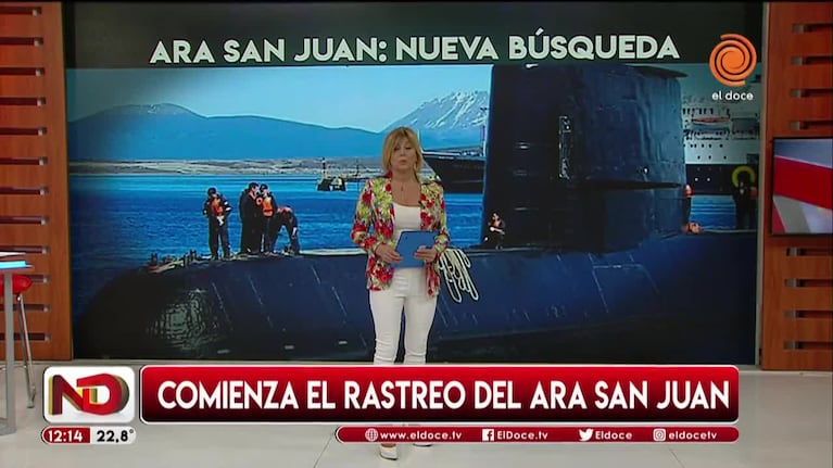 Retoman la búsqueda del ARA San Juan 