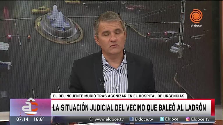 La palabra del abogado del vecino que mató al ladrón