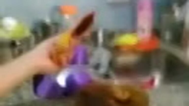 ¿Una rata en el paquete de salsa?