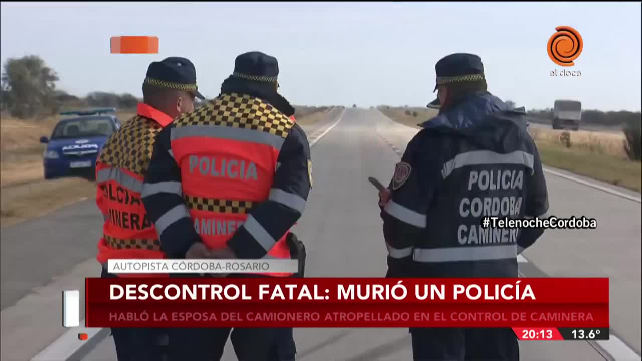 La mujer de uno de los heridos contó cómo fue el accidente en la autopista