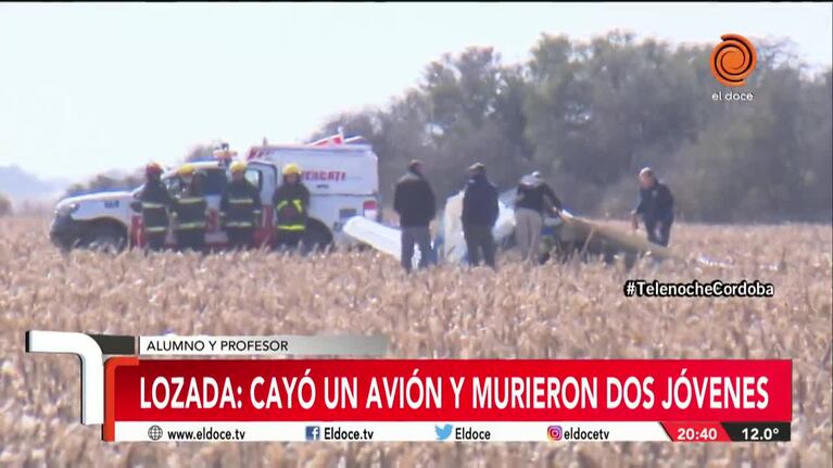 Los testimonios tras la tragedia aérea en Lozada