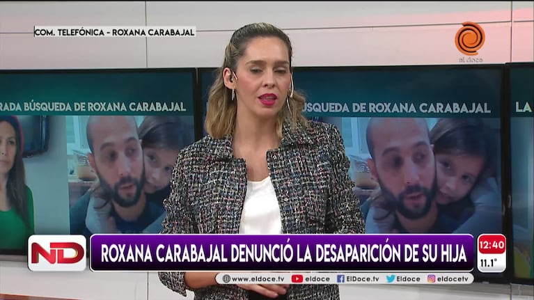 Roxana Carabajal, desesperada por la desaparición de su hija de 9 años