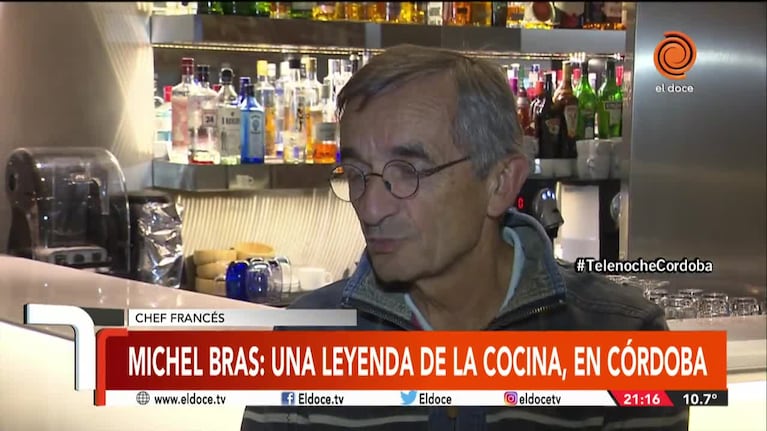 Michel Bras, el "Messi de la cocina", llegó a Córdoba