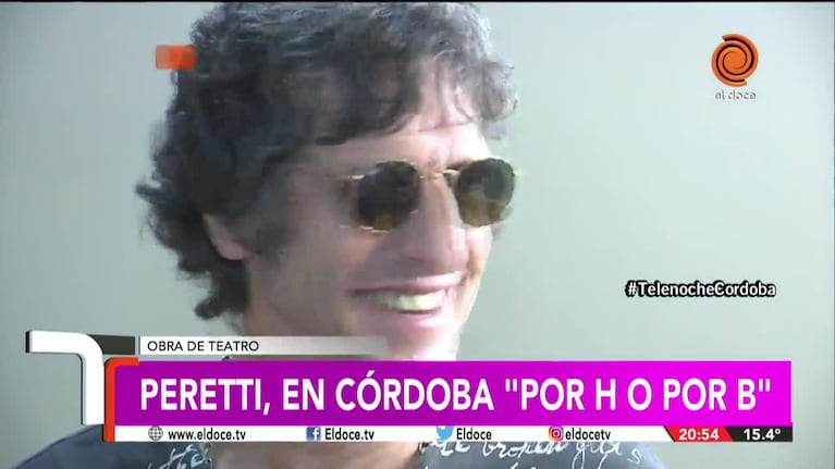 Diego Peretti, en Córdoba: ¿se puede amar a dos personas a la vez?