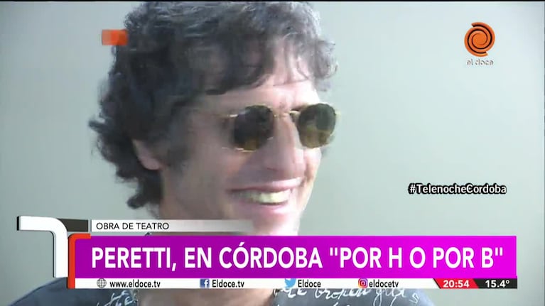 Diego Peretti, en Córdoba: ¿se puede amar a dos personas a la vez?