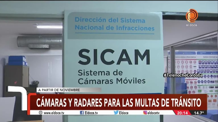 La Municipalidad controlará el tránsito de Córdoba con cámaras y radares