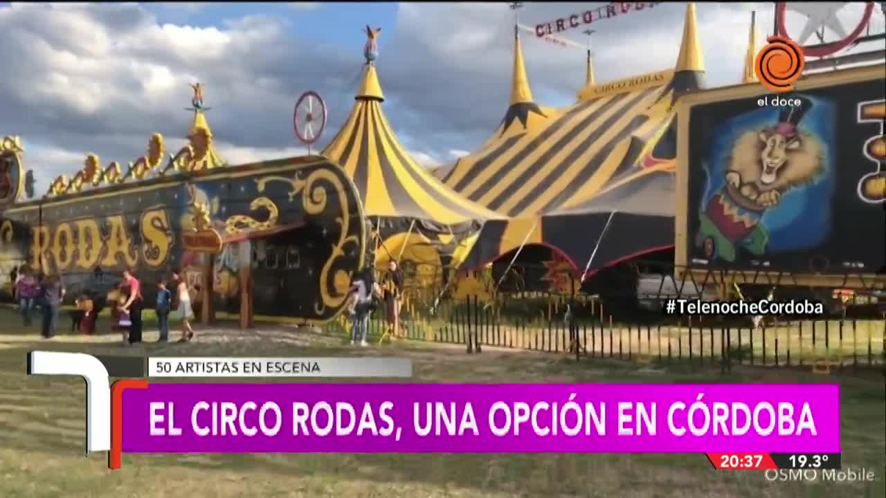 El detrás de bambalinas del Circo Rodas