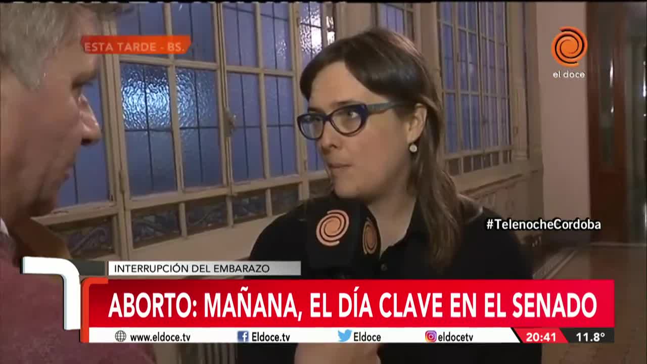 Brenda Austin, en la previa de la votación