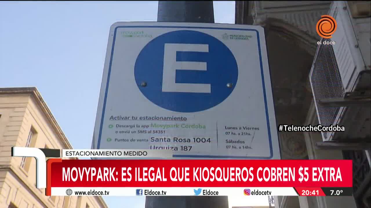 Es ilegal que los kioscos cobren extra por Movypark