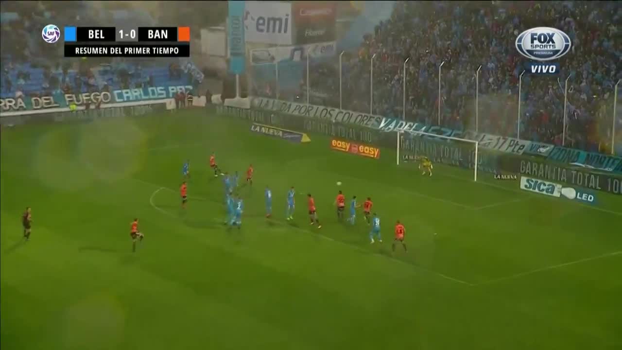 Aguirre puso el 1-0 para Belgrano ante Banfield