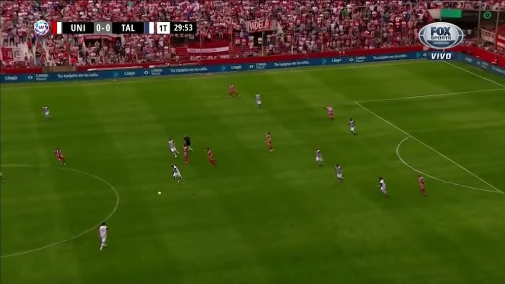 El gol de Talleres y el de Unión, en un minuto