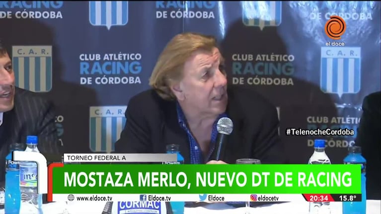 Comenzó la era Mostaza Merlo en Racing de Nueva Italia