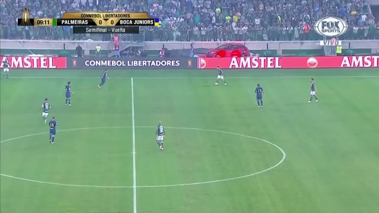El VAR salvó a Boca: gol anulado a Palmeiras