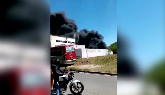 El incendio en una comisaría