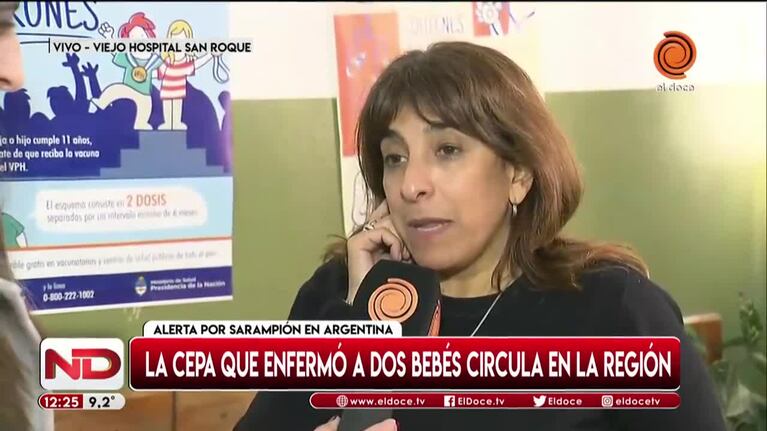 Alerta por sarampión en Argentina