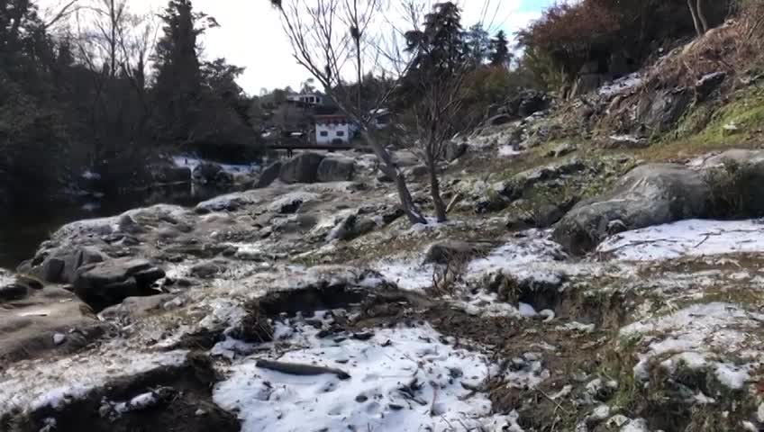 La nieve en la sierras cordobesas