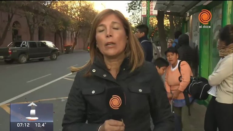 Los colectivos ya circulan con normalidad 