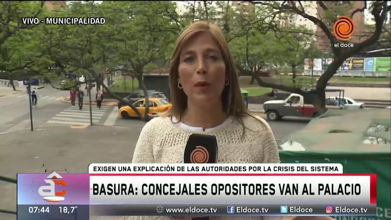 Por la basura: cruce de concejales en la Municipalidad 