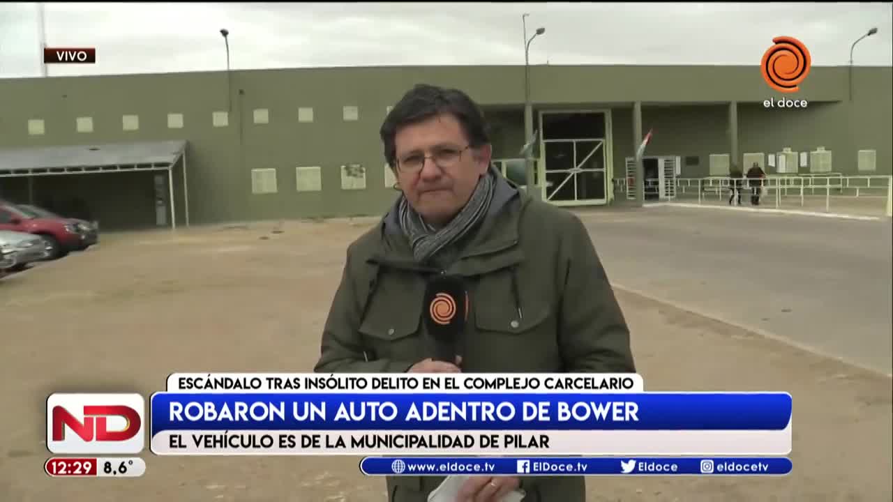 Denunciaron al intendente que le robaron el auto en Bouwer