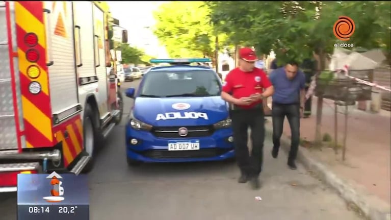 Un muerto tras un incendio en barrio Providencia