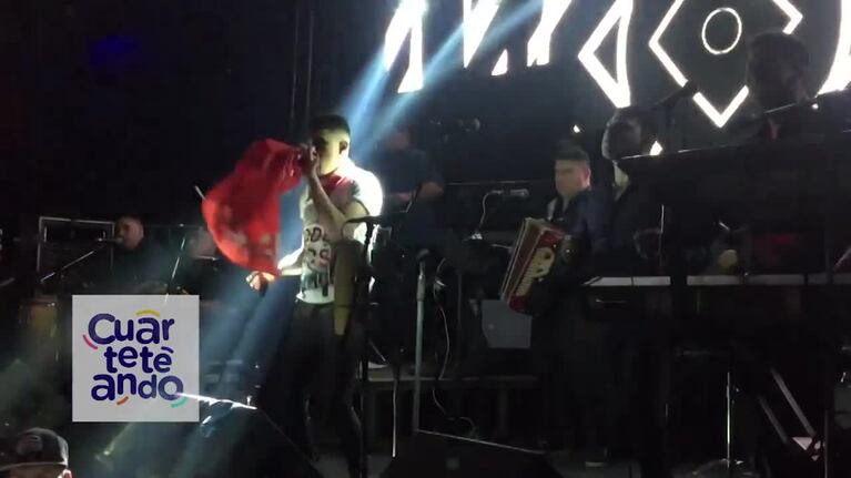 Cruzate de baile: Facu Gutiérrez con la LBC