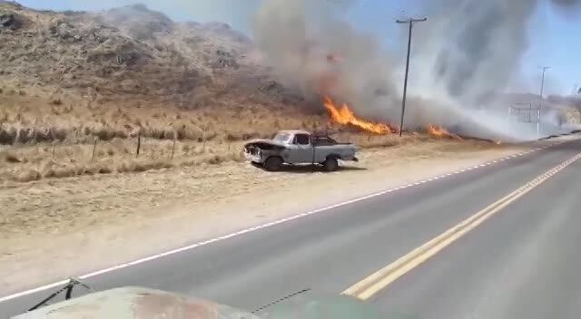 Fuego en Villa Ciudad de América