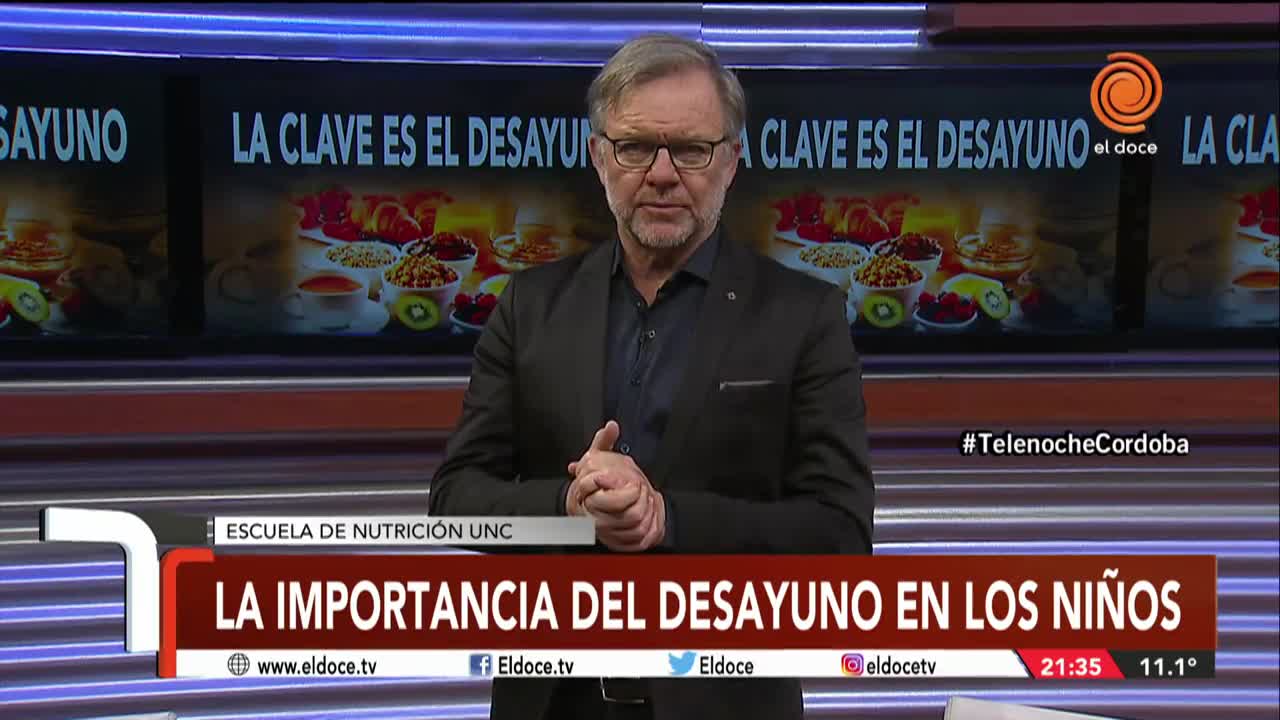 El 78 por ciento de los chicos cordobeses desayuna mal