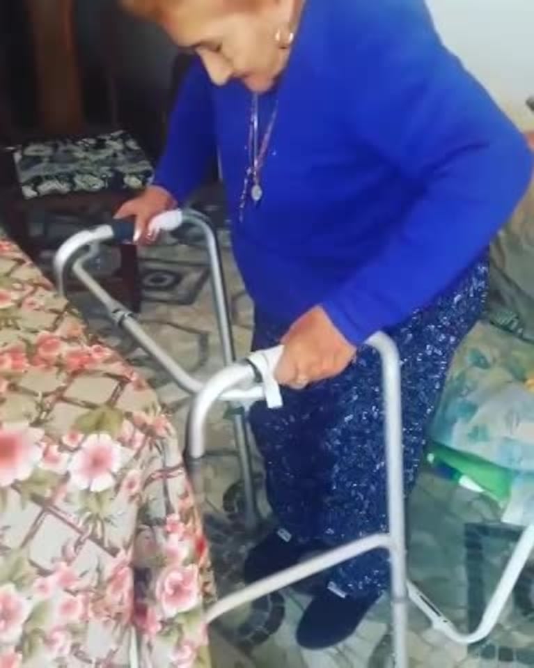 La abuela que baila cuarteto